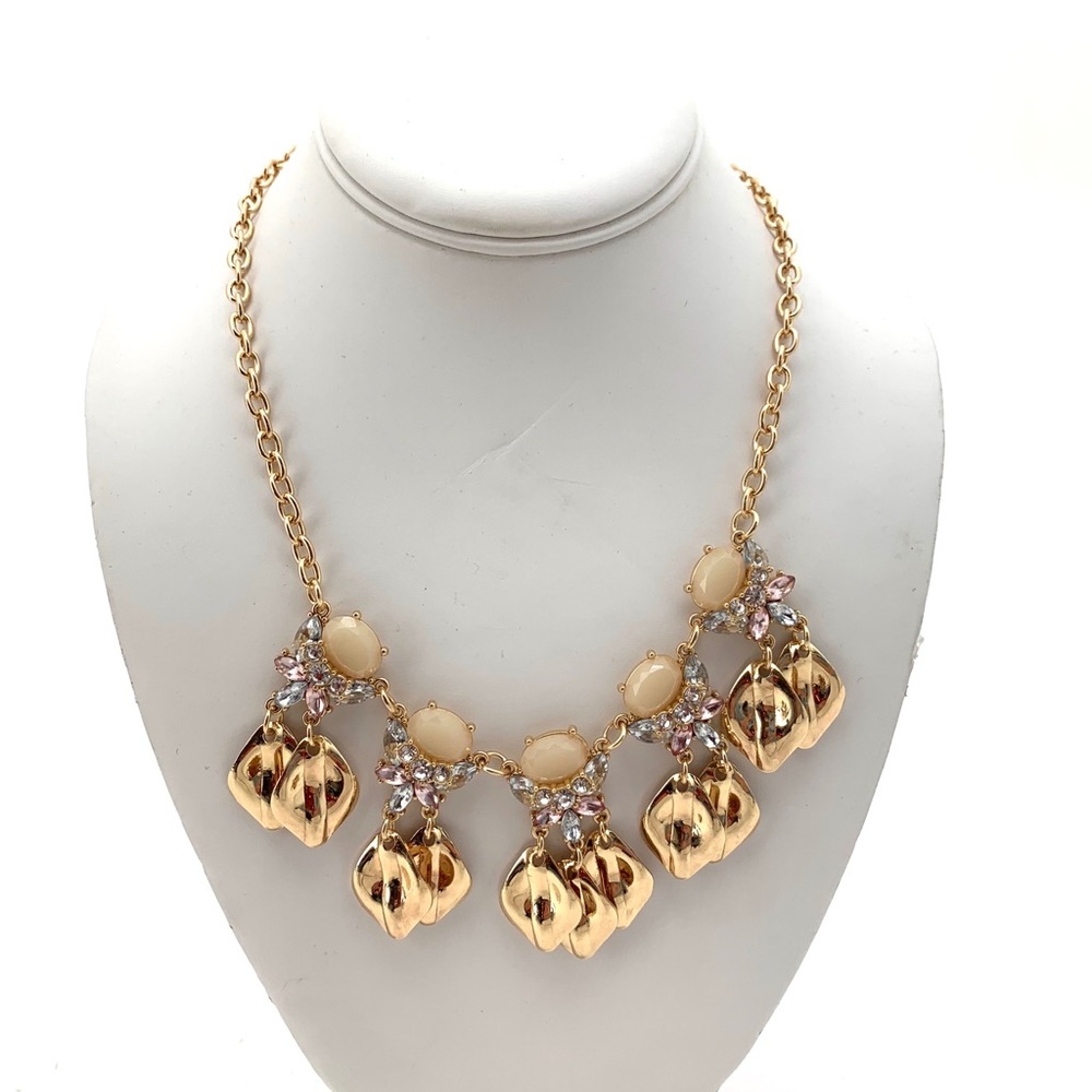 4/$25 INC Gold-Tone Statement Bob Necklace NEW 19” - Picture 1 of 2
